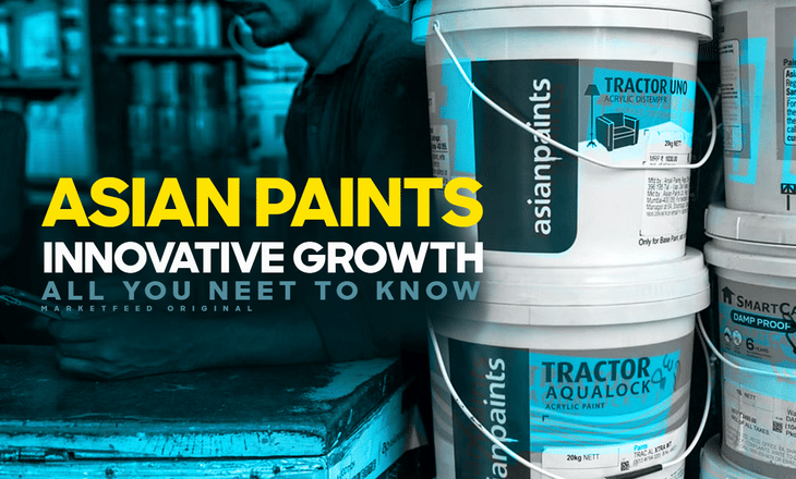 Asian Paints brand colors and paint swatches on wall